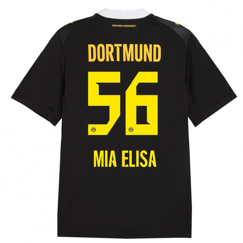 Danxen Herren Bomnuter Mia Elisa #56 Schwarz Rot Gelb Auswärtstrikot Trikot 2026/27 T-Shirt Österreich