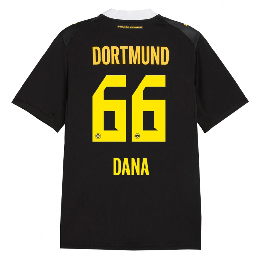 Danxen Herren Bleckmann Dana #66 Schwarz Rot Gelb Auswärtstrikot Trikot 2026/27 T-Shirt Österreich