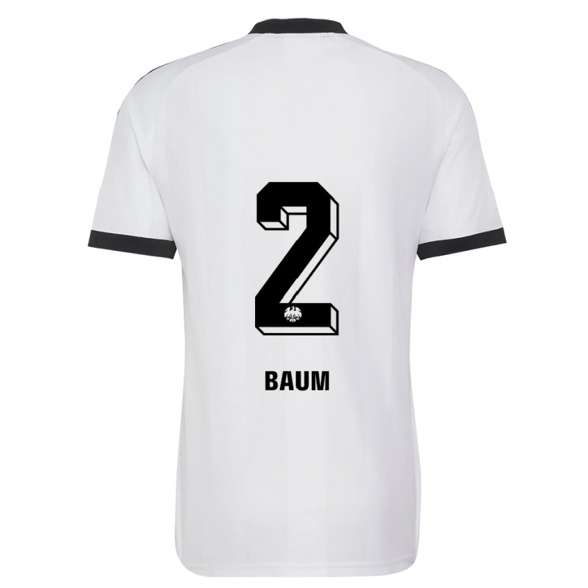 Danxen Herren Elias Baum #2 Schwarz Weiß Auswärtstrikot Trikot 2026/27 T-Shirt Österreich