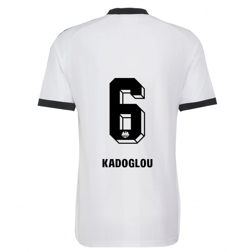Danxen Herren Alexandros Kadoglou #6 Schwarz Weiß Auswärtstrikot Trikot 2026/27 T-Shirt Österreich