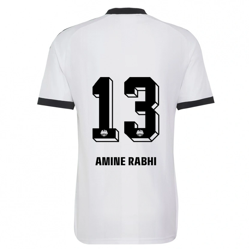 Danxen Herren Mohamed Amine Rabhi #13 Schwarz Weiß Auswärtstrikot Trikot 2026/27 T-Shirt Österreich