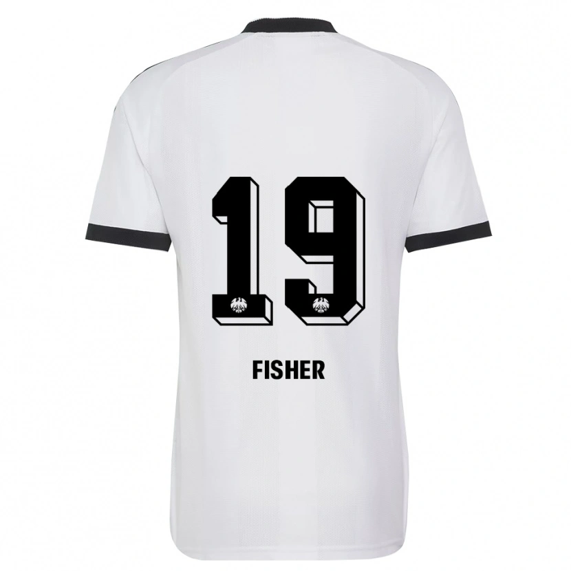 Danxen Herren Ben-Luca Fisher #19 Schwarz Weiß Auswärtstrikot Trikot 2026/27 T-Shirt Österreich