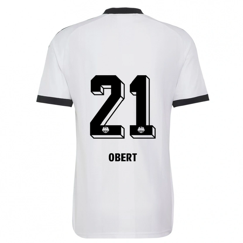 Danxen Herren Yuriy Obert #21 Schwarz Weiß Auswärtstrikot Trikot 2026/27 T-Shirt Österreich