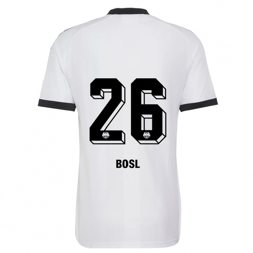 Danxen Herren Cara Bosl #26 Schwarz Weiß Auswärtstrikot Trikot 2026/27 T-Shirt Österreich