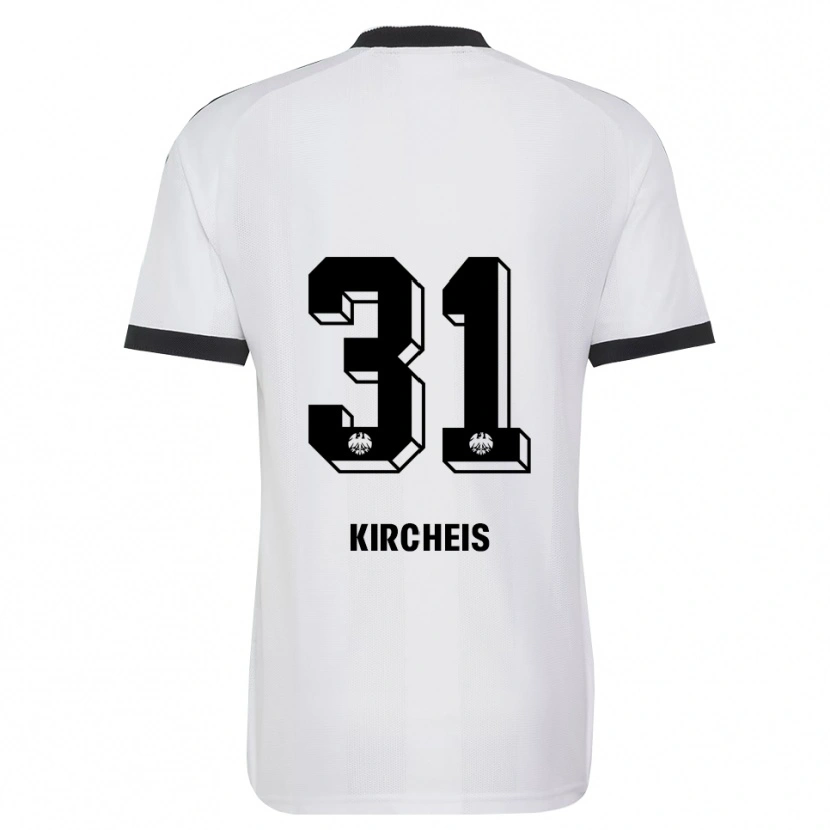 Danxen Herren Ole Kircheis #31 Schwarz Weiß Auswärtstrikot Trikot 2026/27 T-Shirt Österreich