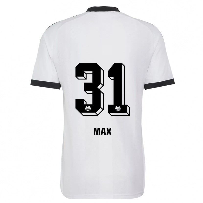 Danxen Herren Philipp Max #31 Schwarz Weiß Auswärtstrikot Trikot 2026/27 T-Shirt Österreich