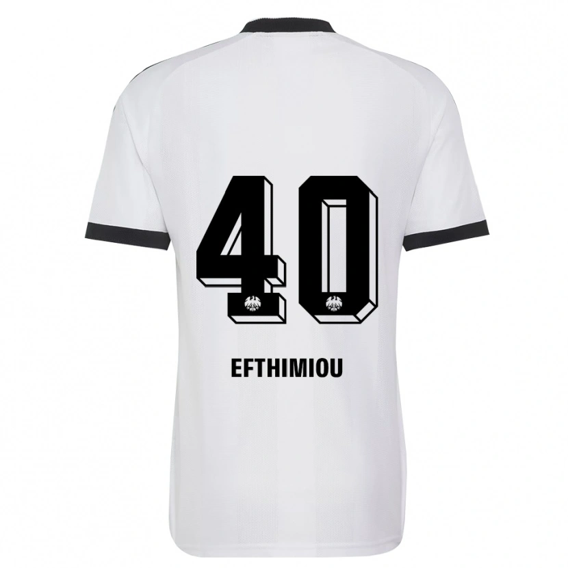 Danxen Herren Sissis Efthimiou #40 Schwarz Weiß Auswärtstrikot Trikot 2026/27 T-Shirt Österreich