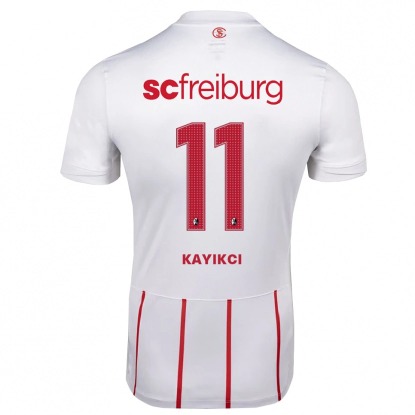 Danxen Herren Hasret Kayikçi #11 Weiß Rot Gelb Auswärtstrikot Trikot 2026/27 T-Shirt Österreich