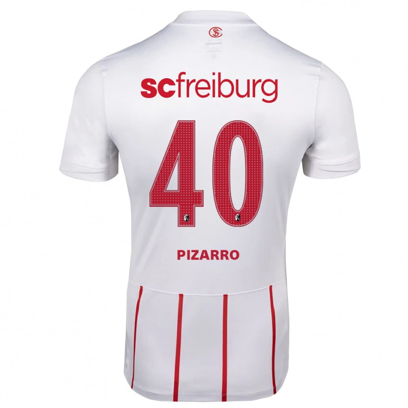 Danxen Herren Théodore Pizarro #40 Weiß Rot Gelb Auswärtstrikot Trikot 2026/27 T-Shirt Österreich