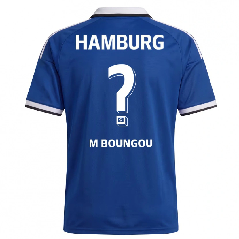Danxen Herren Edmond Loubongo-M'boungou #0 Weiß Blau Auswärtstrikot Trikot 2026/27 T-Shirt Österreich