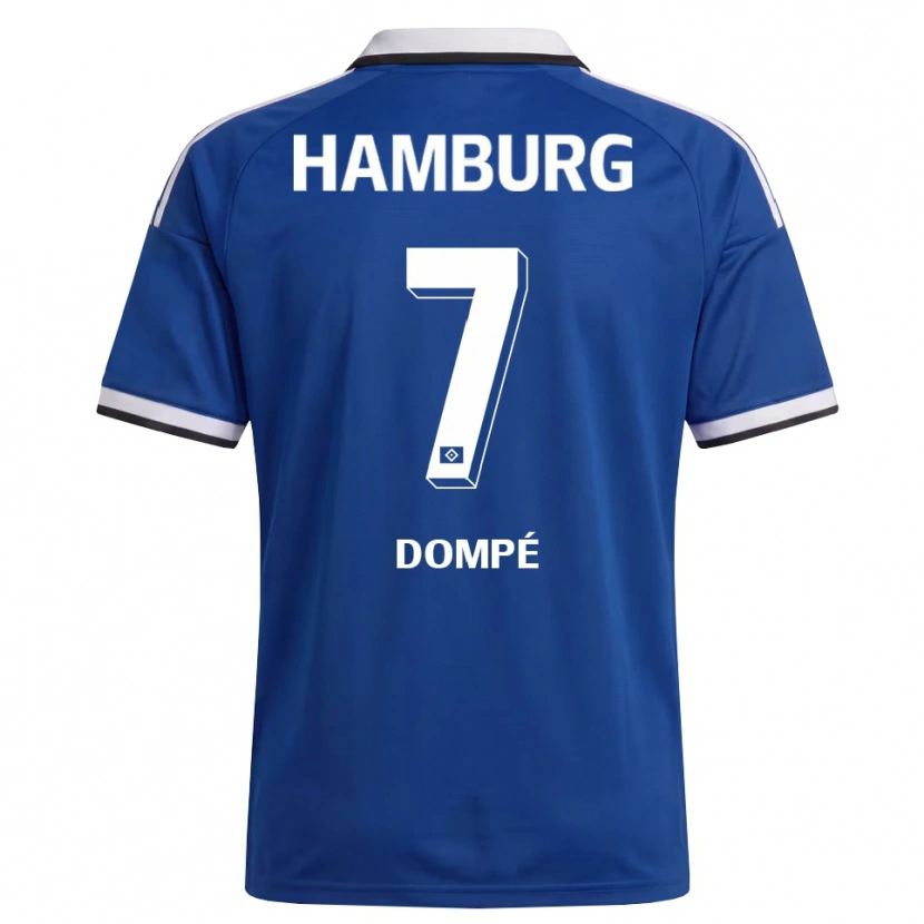 Danxen Herren Jean-Luc Dompé #7 Weiß Blau Auswärtstrikot Trikot 2026/27 T-Shirt Österreich
