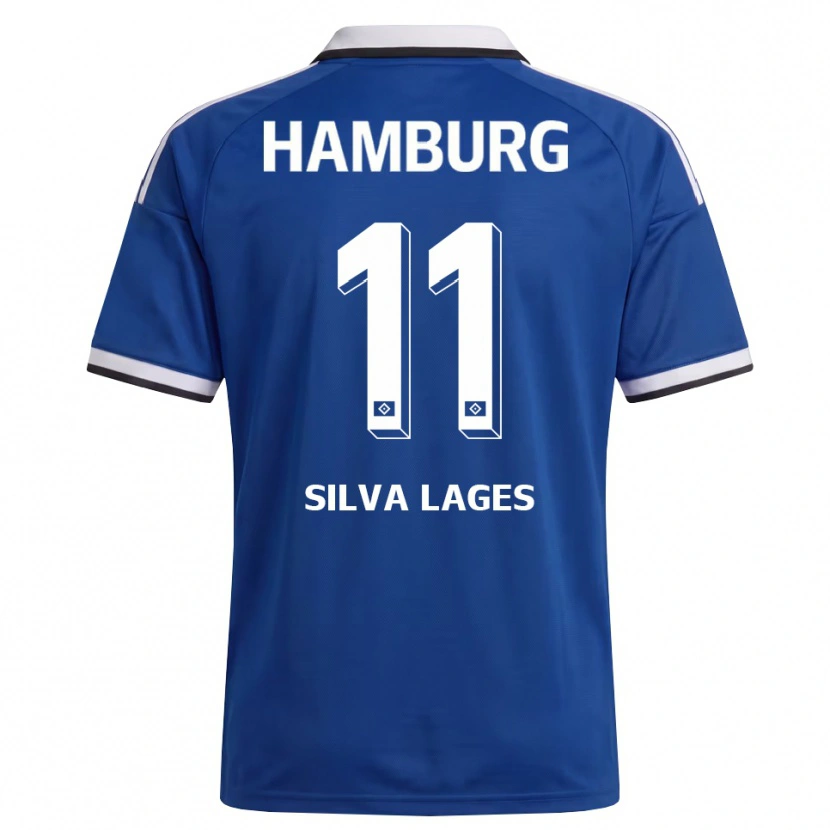 Danxen Herren Martim Silva Lages #11 Weiß Blau Auswärtstrikot Trikot 2026/27 T-Shirt Österreich