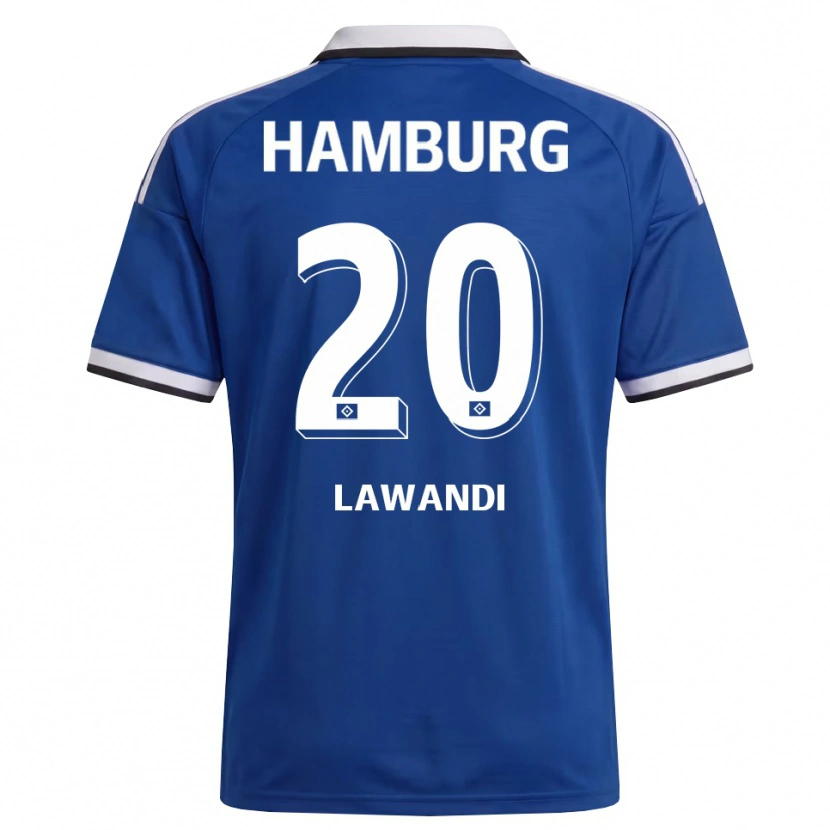 Danxen Herren Alexander Lawandi #20 Weiß Blau Auswärtstrikot Trikot 2026/27 T-Shirt Österreich