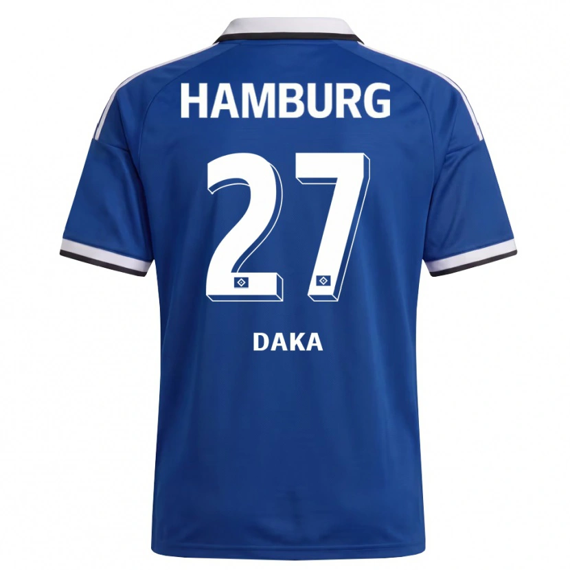 Danxen Herren Patson Daka #27 Weiß Blau Auswärtstrikot Trikot 2026/27 T-Shirt Österreich