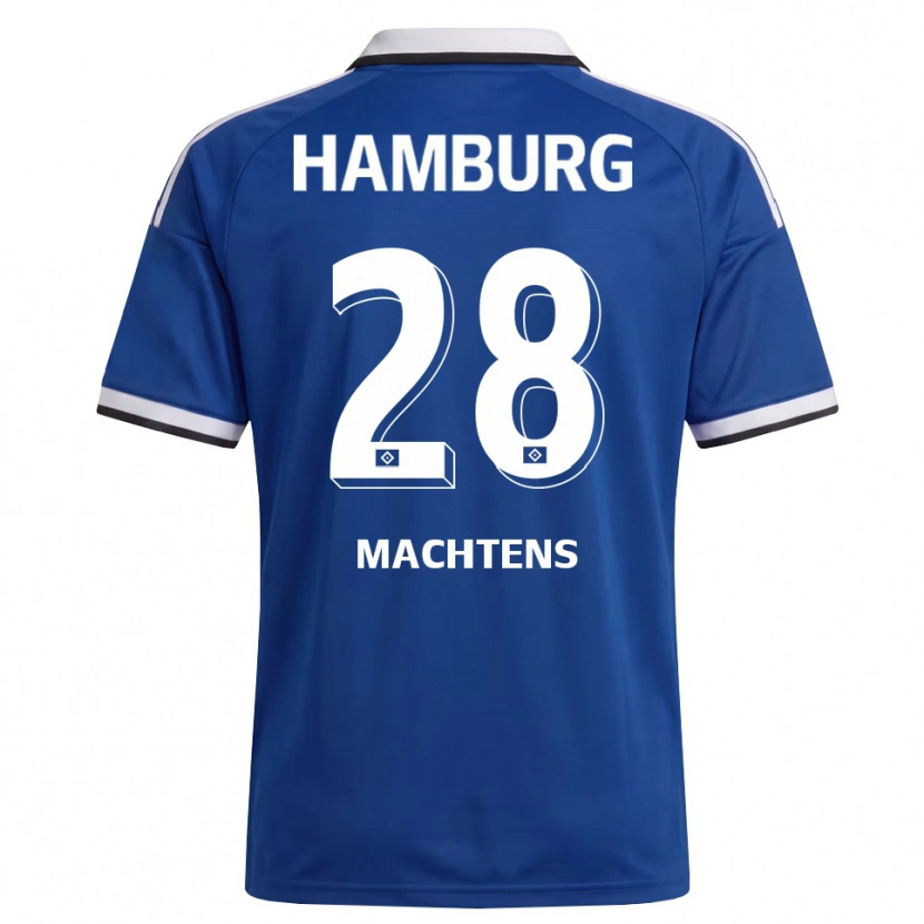 Danxen Herren Pauline Machtens #28 Weiß Blau Auswärtstrikot Trikot 2026/27 T-Shirt Österreich