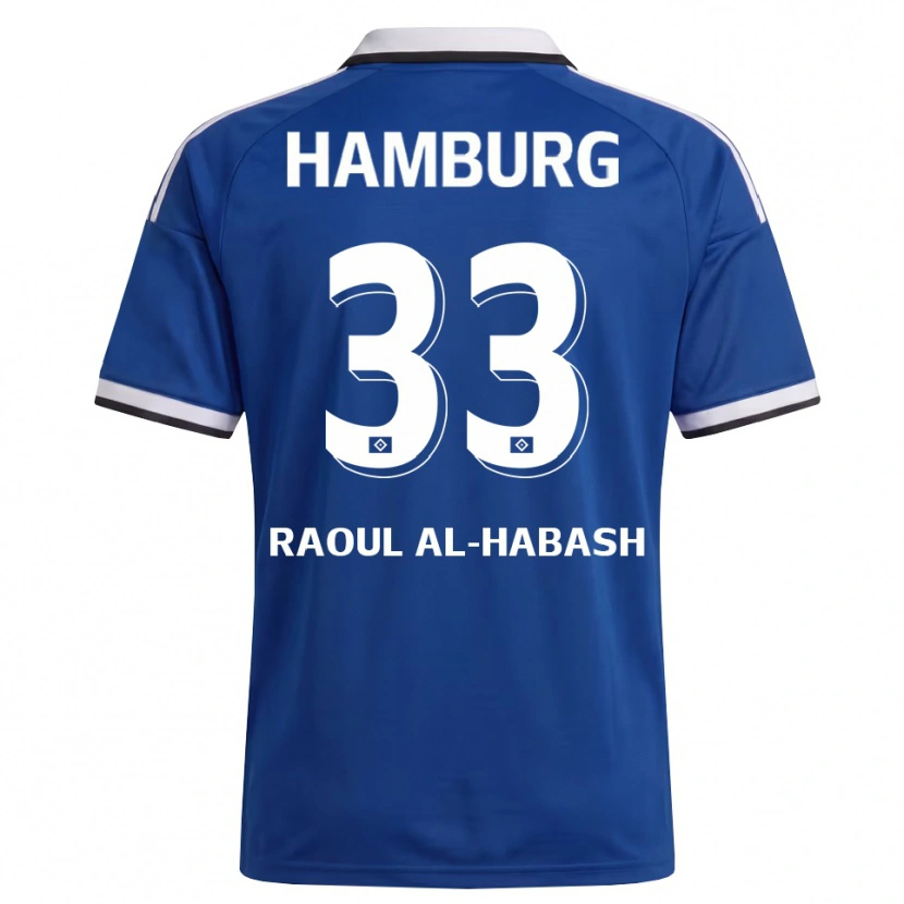Danxen Herren Luca Raoul Al-Habash #33 Weiß Blau Auswärtstrikot Trikot 2026/27 T-Shirt Österreich