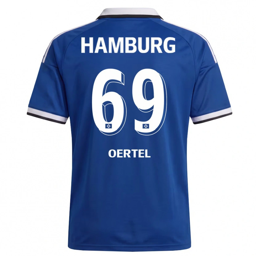 Danxen Herren Jan Oertel #69 Weiß Blau Auswärtstrikot Trikot 2026/27 T-Shirt Österreich