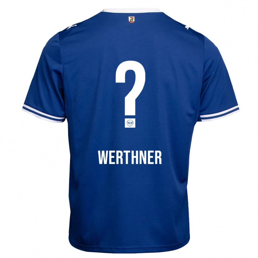 Danxen Herren Loretta Werthner #0 Königsblau Weiß Auswärtstrikot Trikot 2026/27 T-Shirt Österreich