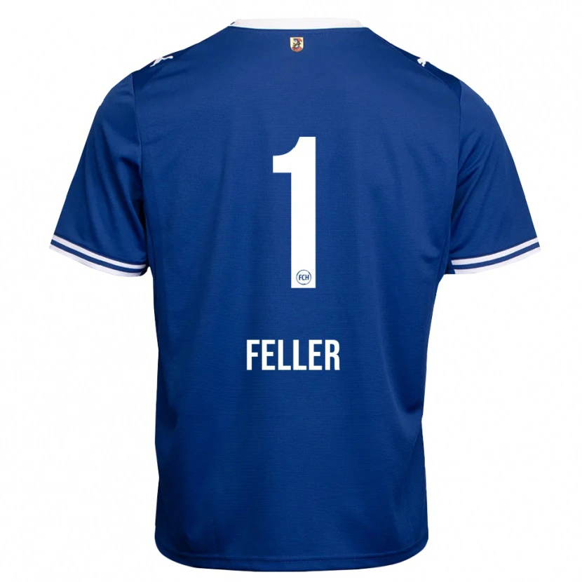 Danxen Herren Frank Feller #1 Königsblau Weiß Auswärtstrikot Trikot 2026/27 T-Shirt Österreich
