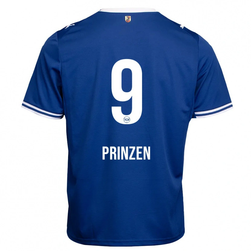 Danxen Herren Marlon Prinzen #9 Königsblau Weiß Auswärtstrikot Trikot 2026/27 T-Shirt Österreich