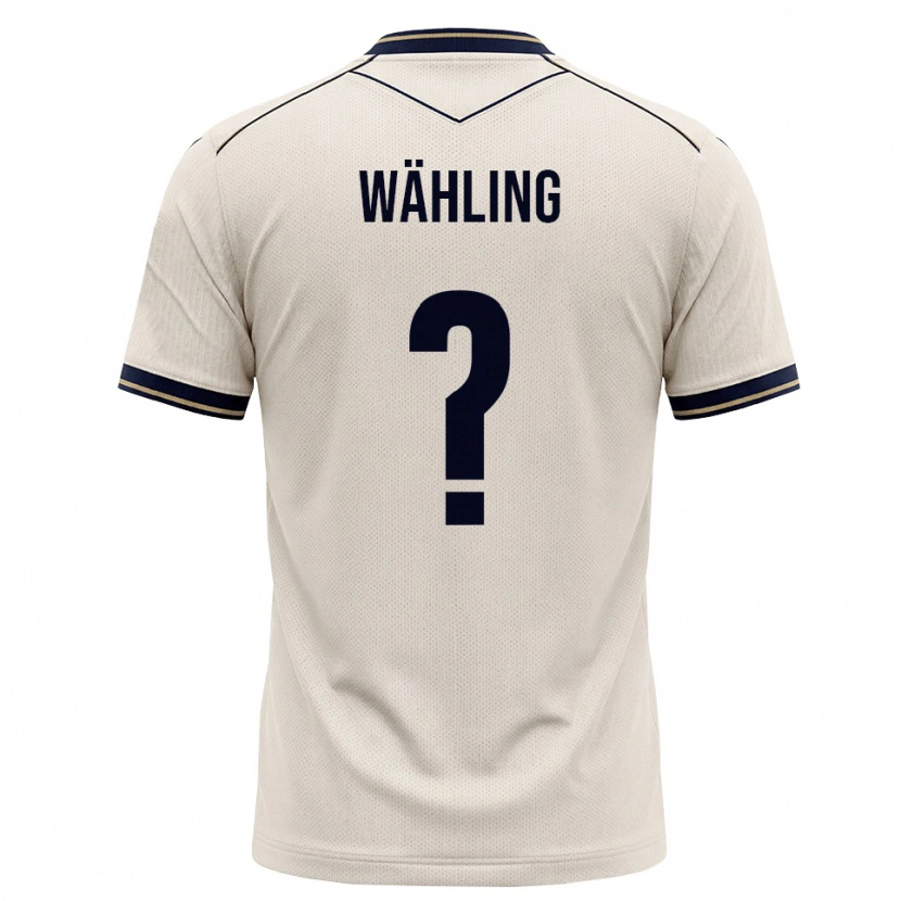 Danxen Herren Jamie Wähling #0 Creme Tiefblau Auswärtstrikot Trikot 2026/27 T-Shirt Österreich