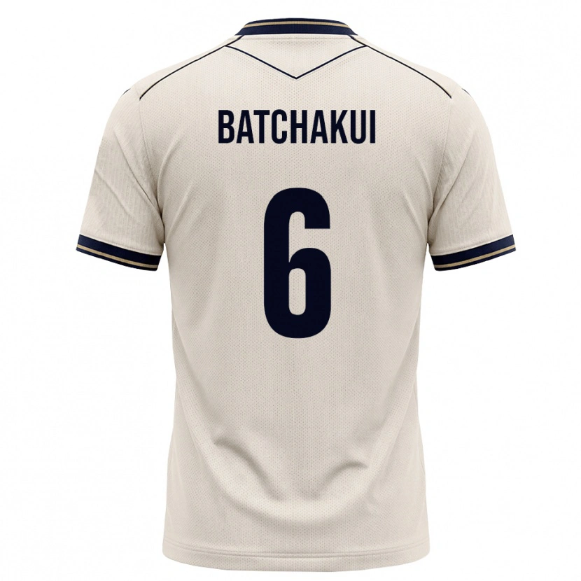 Danxen Herren Kylian Batchakui #6 Creme Tiefblau Auswärtstrikot Trikot 2026/27 T-Shirt Österreich