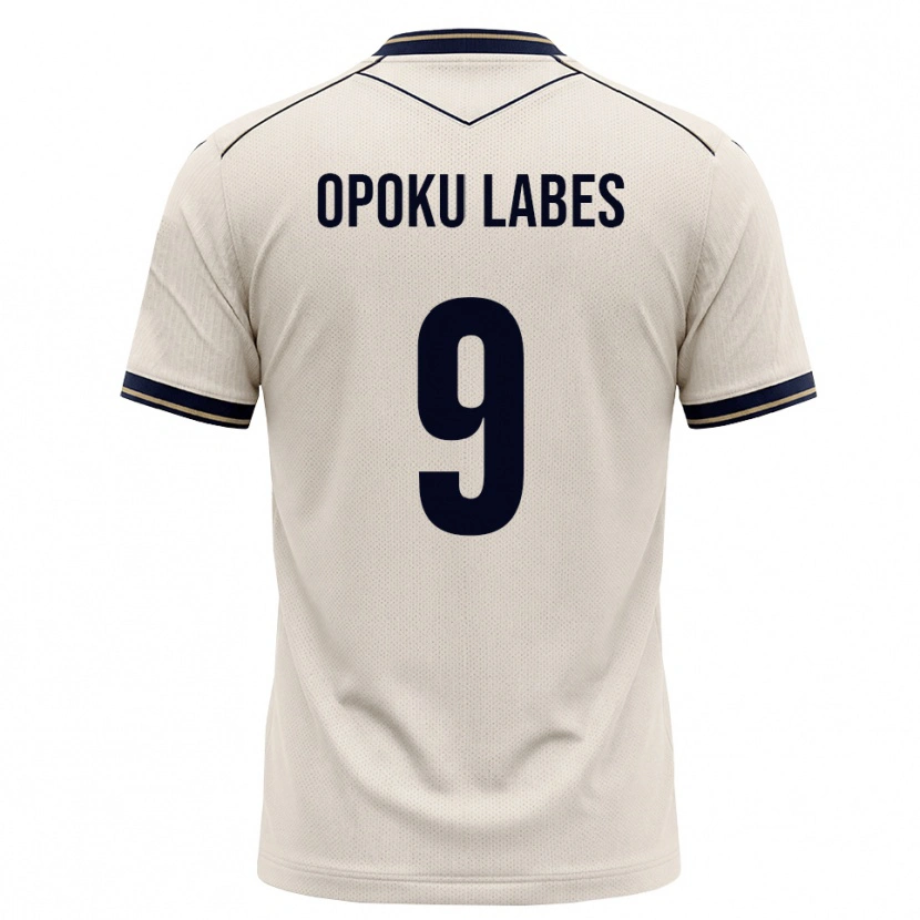 Danxen Herren Ben Opoku Labes #9 Creme Tiefblau Auswärtstrikot Trikot 2026/27 T-Shirt Österreich