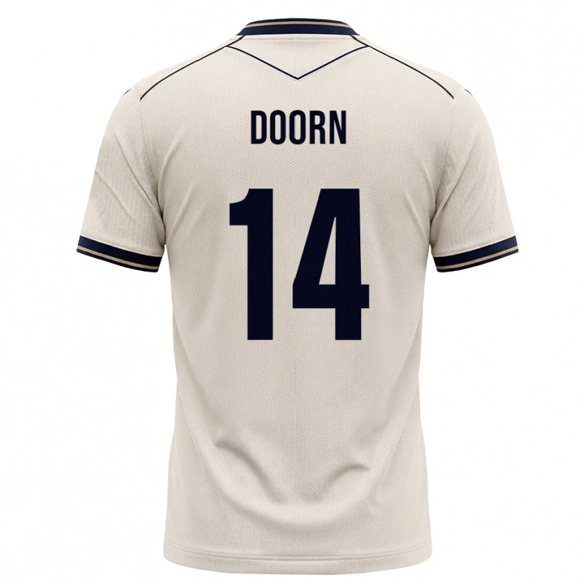 Danxen Herren Lisa Doorn #14 Creme Tiefblau Auswärtstrikot Trikot 2026/27 T-Shirt Österreich