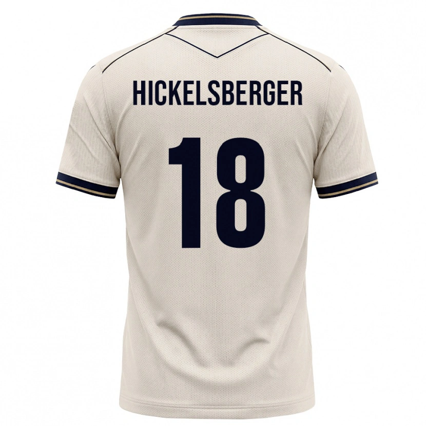 Danxen Herren Julia Hickelsberger #18 Creme Tiefblau Auswärtstrikot Trikot 2026/27 T-Shirt Österreich