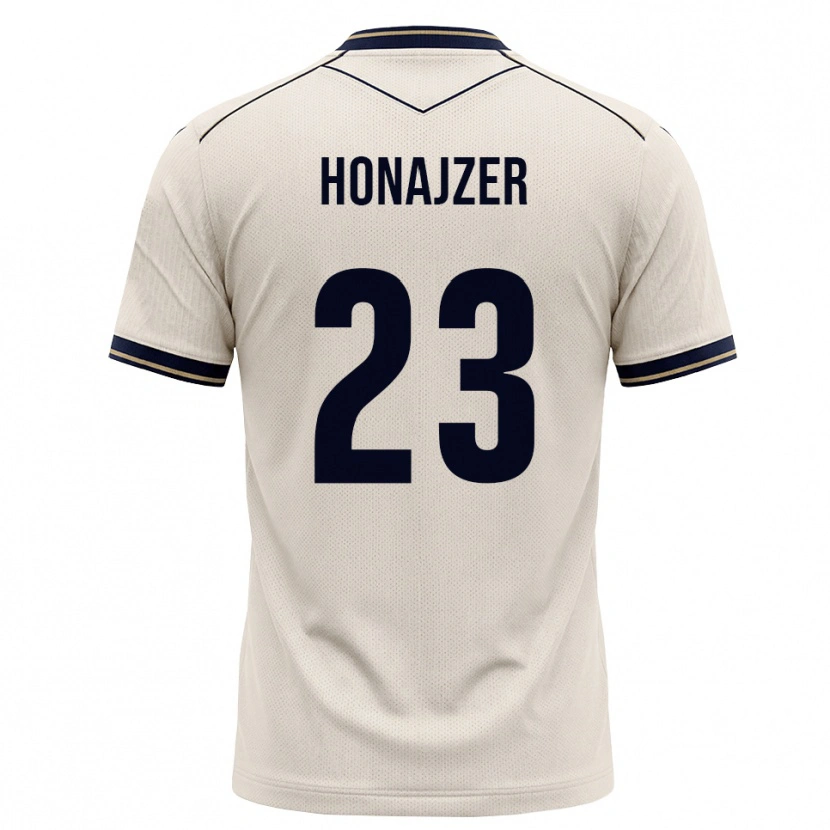 Danxen Herren Alex Honajzer #23 Creme Tiefblau Auswärtstrikot Trikot 2026/27 T-Shirt Österreich