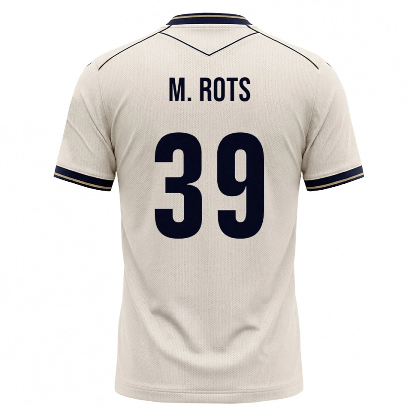 Danxen Herren Mats Rots #39 Creme Tiefblau Auswärtstrikot Trikot 2026/27 T-Shirt Österreich