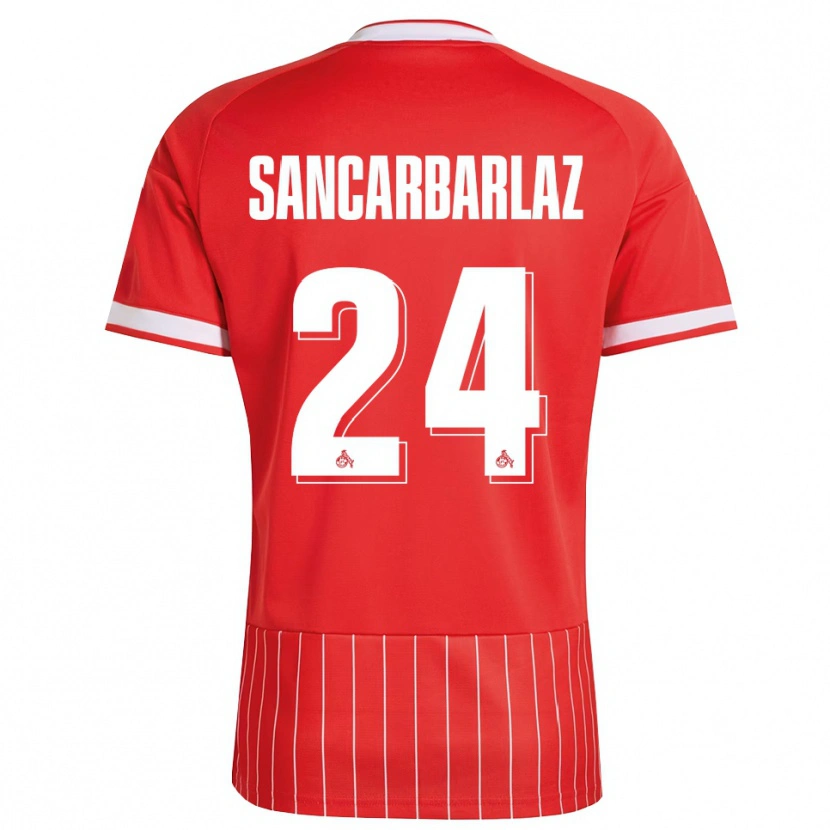 Danxen Herren Keyhan Sancarbarlaz #24 Rot Weiß Grün Auswärtstrikot Trikot 2026/27 T-Shirt Österreich