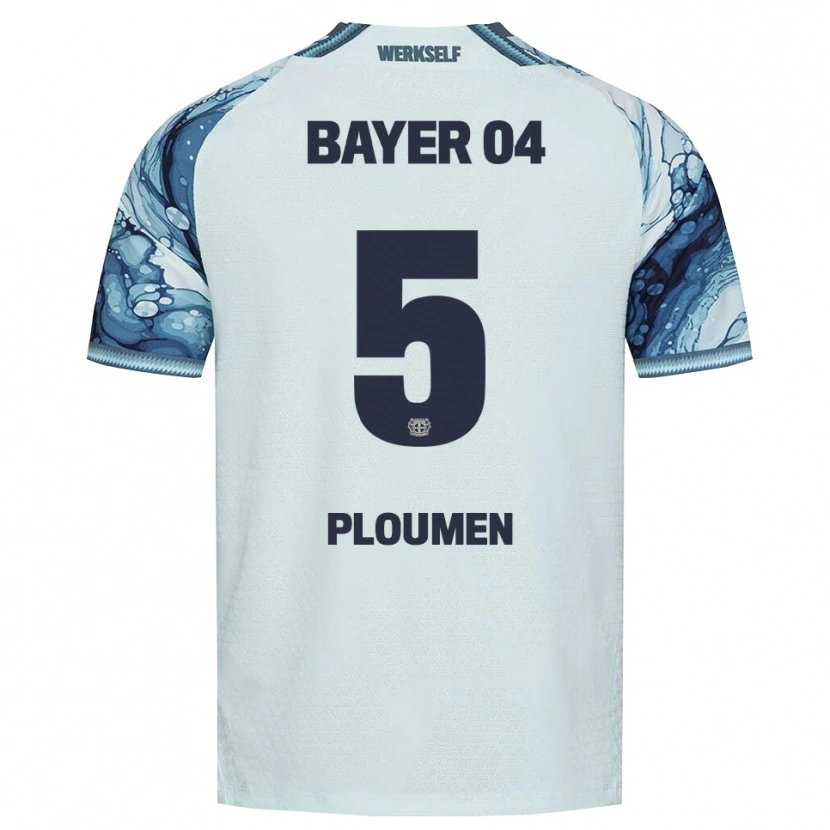 Danxen Herren Gilles Ploumen #5 Dunkelgrün Schwarz Auswärtstrikot Trikot 2026/27 T-Shirt Österreich