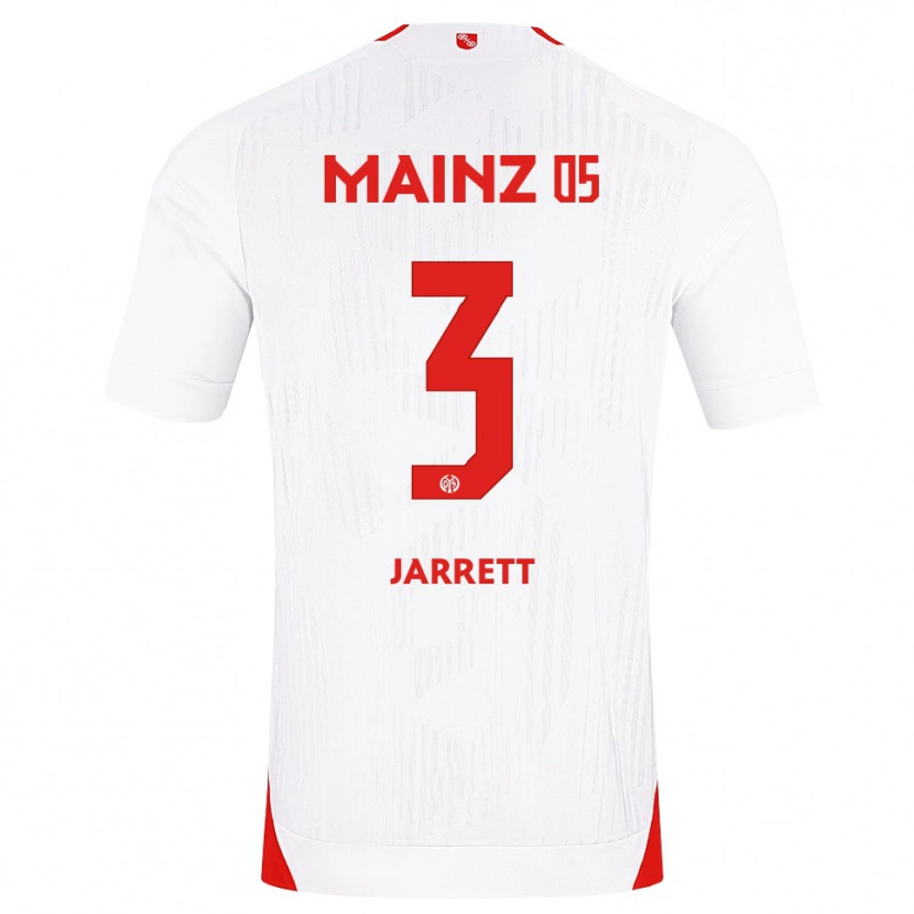 Danxen Herren Tyrone Jarrett #3 Weiß Rot Gelb Auswärtstrikot Trikot 2026/27 T-Shirt Österreich