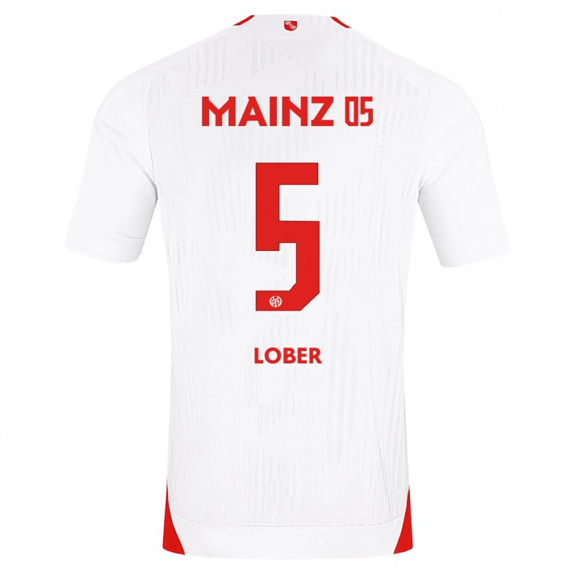 Danxen Herren Jana Löber #5 Weiß Rot Gelb Auswärtstrikot Trikot 2026/27 T-Shirt Österreich