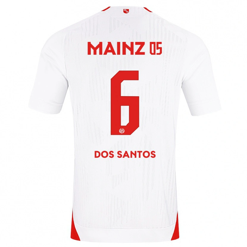 Danxen Herren Alexandre Tavares Dos Santos #6 Weiß Rot Gelb Auswärtstrikot Trikot 2026/27 T-Shirt Österreich