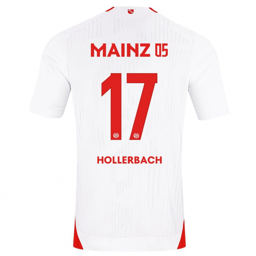 Danxen Herren Benedict Hollerbach #17 Weiß Rot Gelb Auswärtstrikot Trikot 2026/27 T-Shirt Österreich