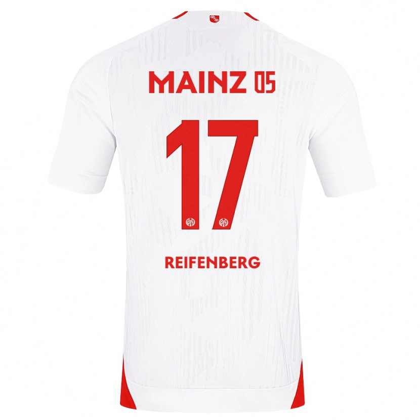 Danxen Herren Michelle Reifenberg #17 Weiß Rot Gelb Auswärtstrikot Trikot 2026/27 T-Shirt Österreich