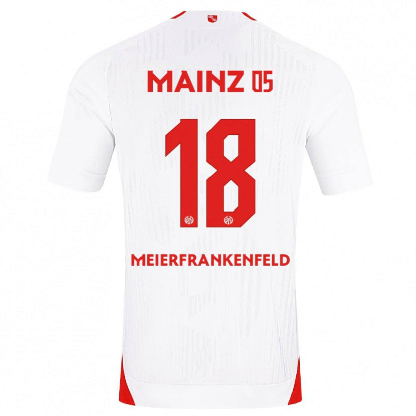 Danxen Herren Jana Meierfrankenfeld #18 Weiß Rot Gelb Auswärtstrikot Trikot 2026/27 T-Shirt Österreich