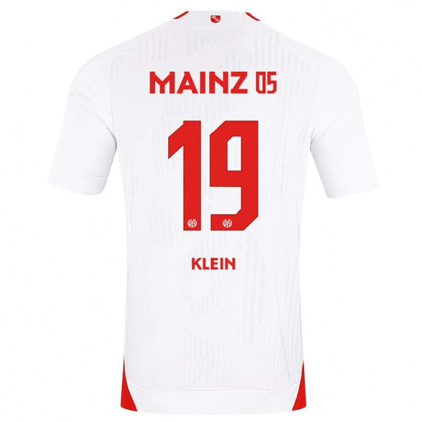 Danxen Herren Yannis Klein #19 Weiß Rot Gelb Auswärtstrikot Trikot 2026/27 T-Shirt Österreich