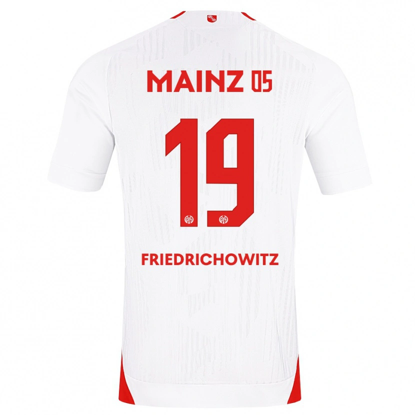 Danxen Herren Anna Friedrichowitz #19 Weiß Rot Gelb Auswärtstrikot Trikot 2026/27 T-Shirt Österreich