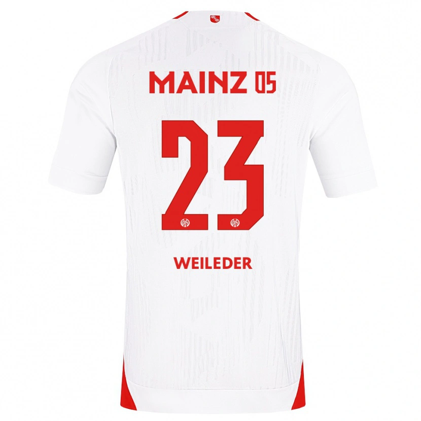 Danxen Herren Tobias Weileder #23 Weiß Rot Gelb Auswärtstrikot Trikot 2026/27 T-Shirt Österreich