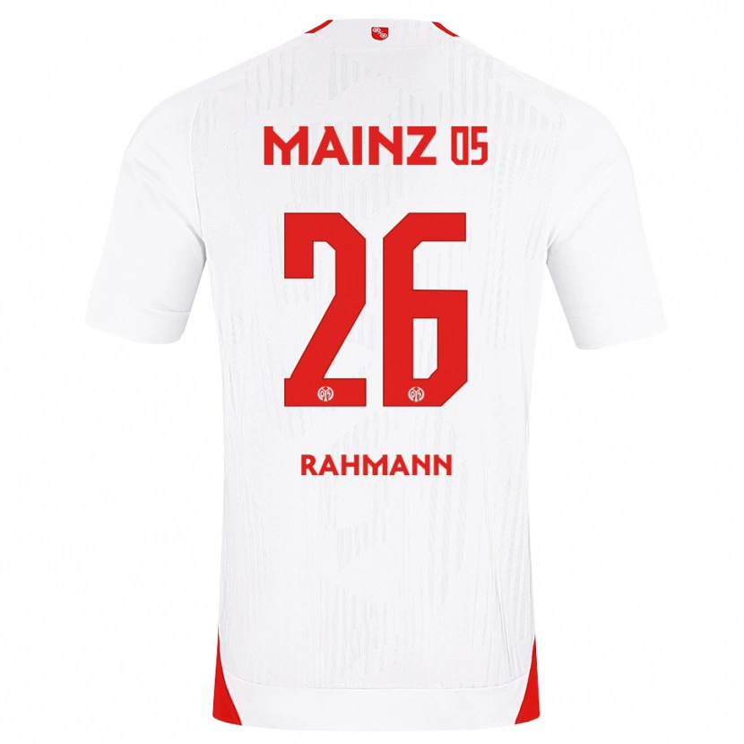 Danxen Herren Luke Rahmann #26 Weiß Rot Gelb Auswärtstrikot Trikot 2026/27 T-Shirt Österreich