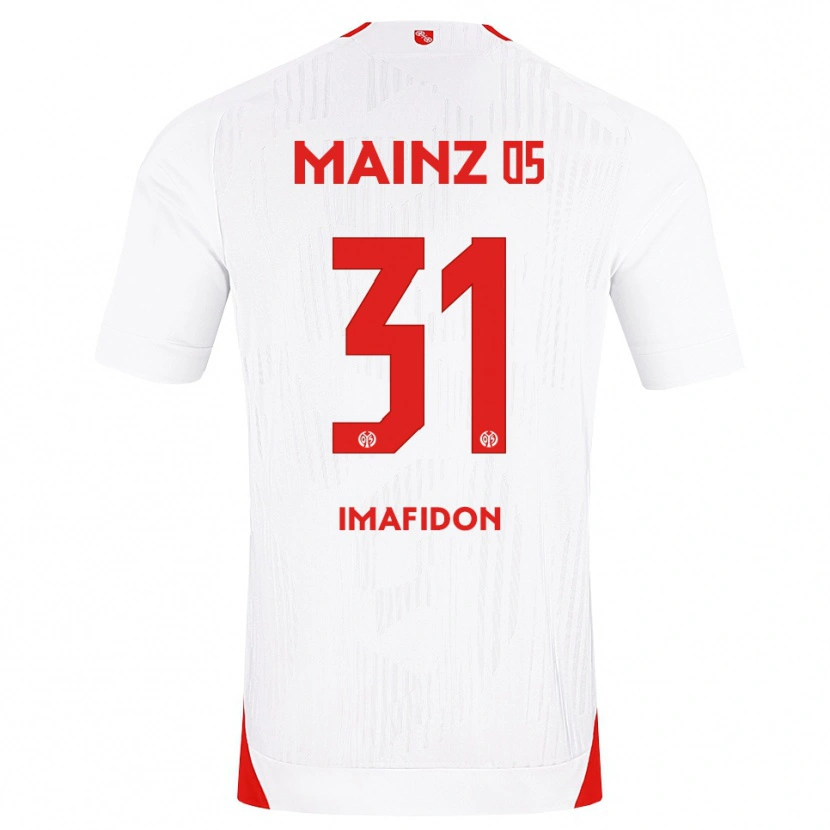 Danxen Herren Daniel Imafidon #31 Weiß Rot Gelb Auswärtstrikot Trikot 2026/27 T-Shirt Österreich