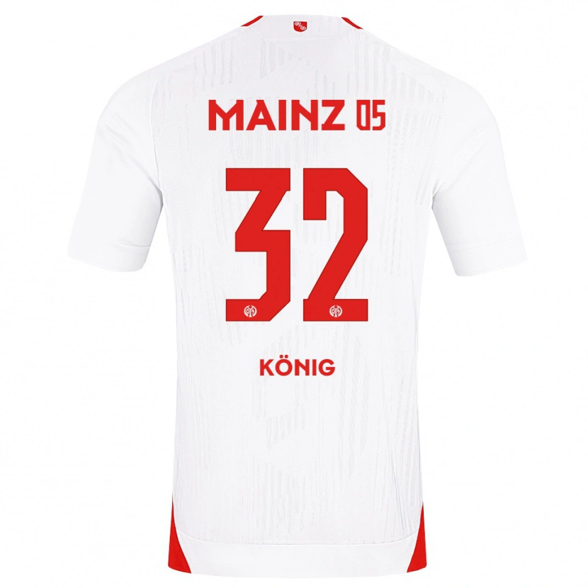 Danxen Herren Raúl König #32 Weiß Rot Gelb Auswärtstrikot Trikot 2026/27 T-Shirt Österreich