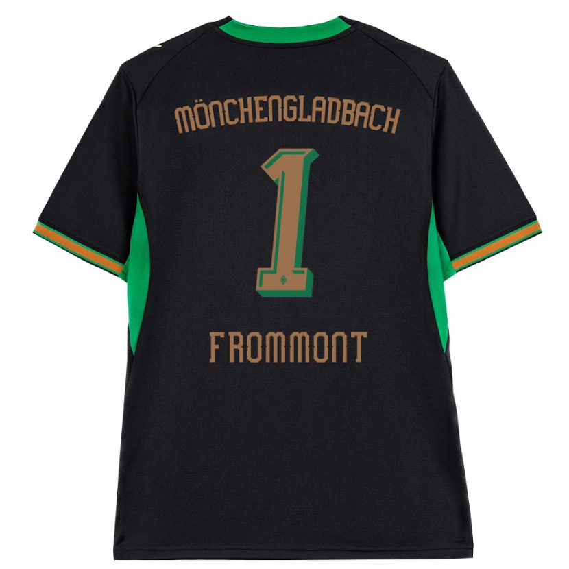 Danxen Herren Romina Frommont #1 Schwarz Orange Grün Braun Auswärtstrikot Trikot 2026/27 T-Shirt Österreich