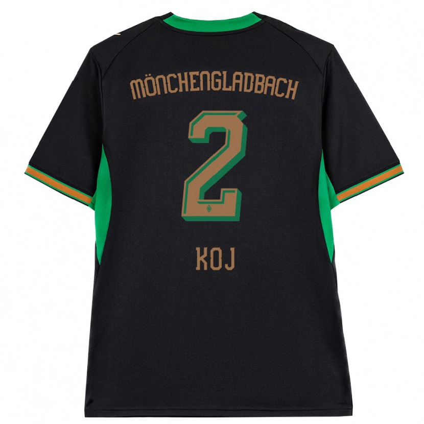 Danxen Herren Julia Koj #2 Schwarz Orange Grün Braun Auswärtstrikot Trikot 2026/27 T-Shirt Österreich