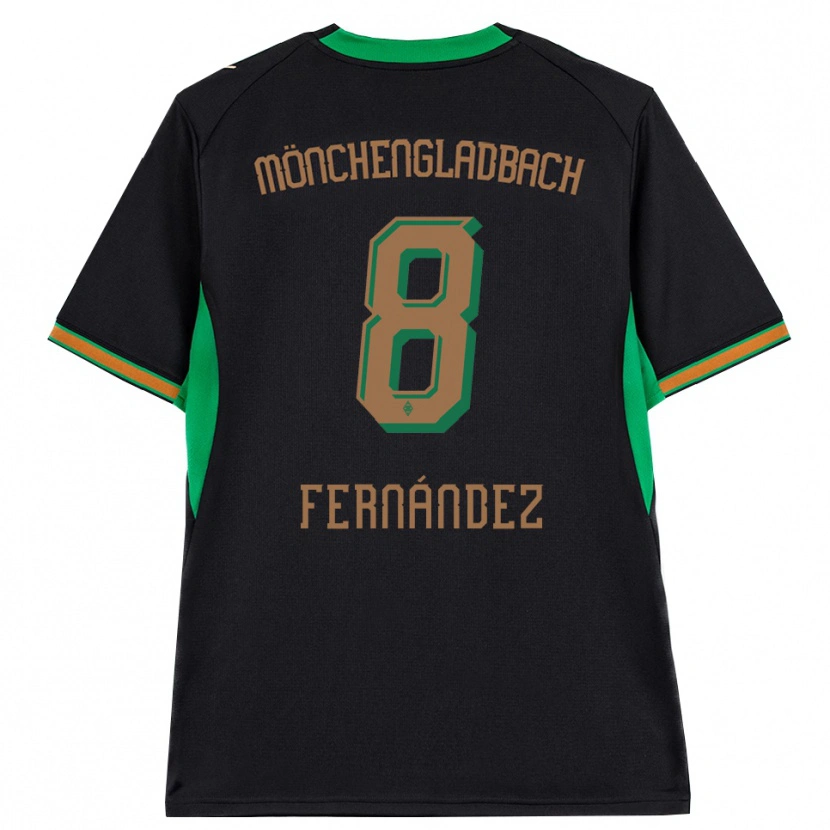 Danxen Herren Oriol Fernandez Berenguer #8 Schwarz Orange Grün Braun Auswärtstrikot Trikot 2026/27 T-Shirt Österreich