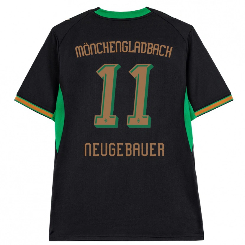 Danxen Herren Simon Neugebauer #11 Schwarz Orange Grün Braun Auswärtstrikot Trikot 2026/27 T-Shirt Österreich