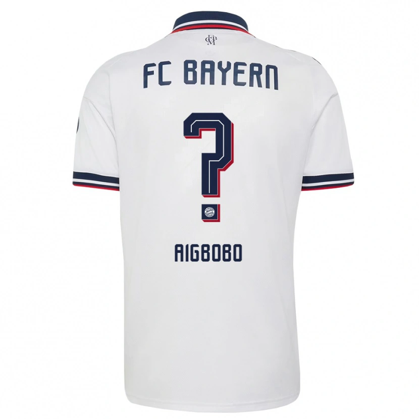 Danxen Herren Prince Aigbobo #0 Weiß Grau Rot Auswärtstrikot Trikot 2026/27 T-Shirt Österreich